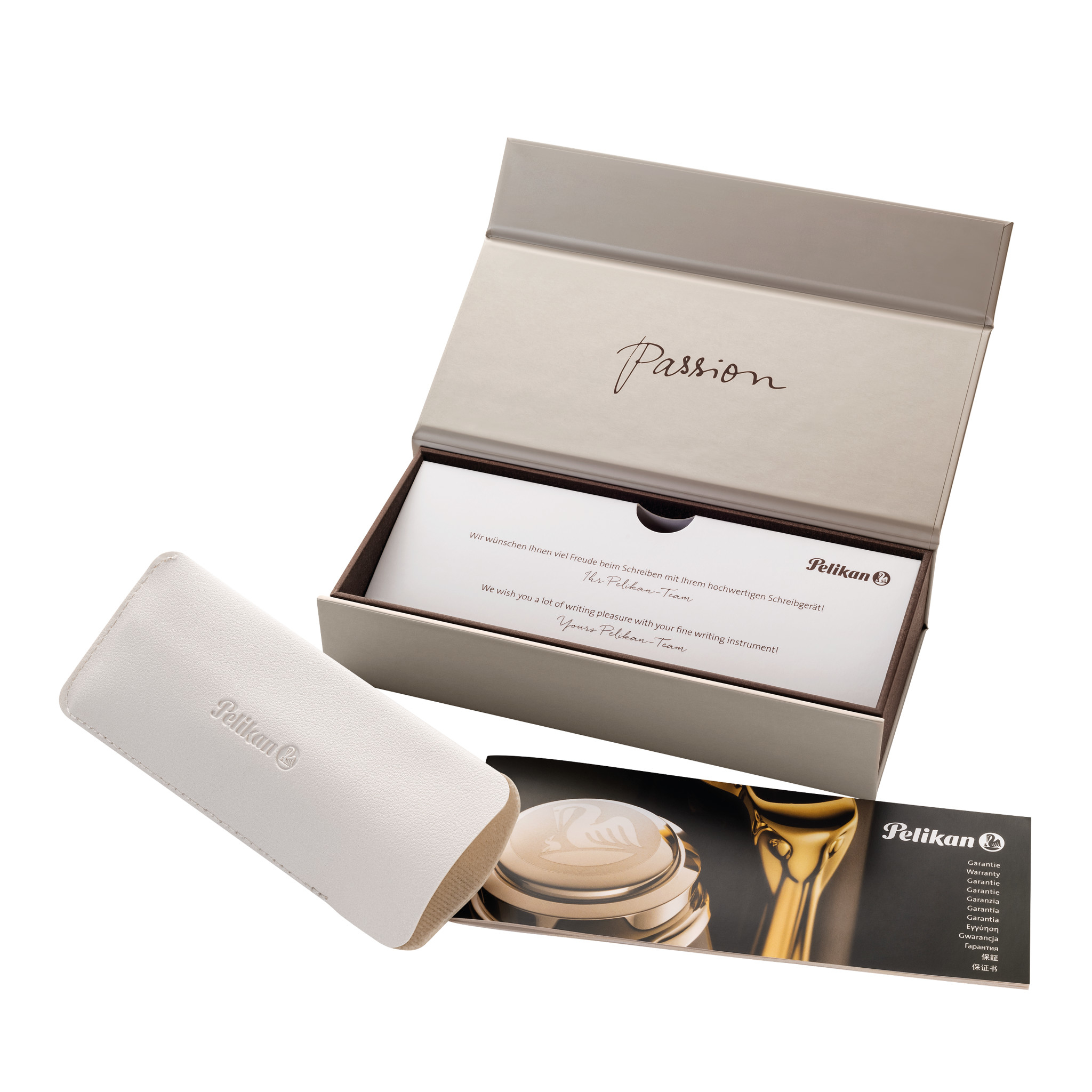 Pelikan K400 Druckkugelschreiber einziehbar Schwarz/Gold/Grün