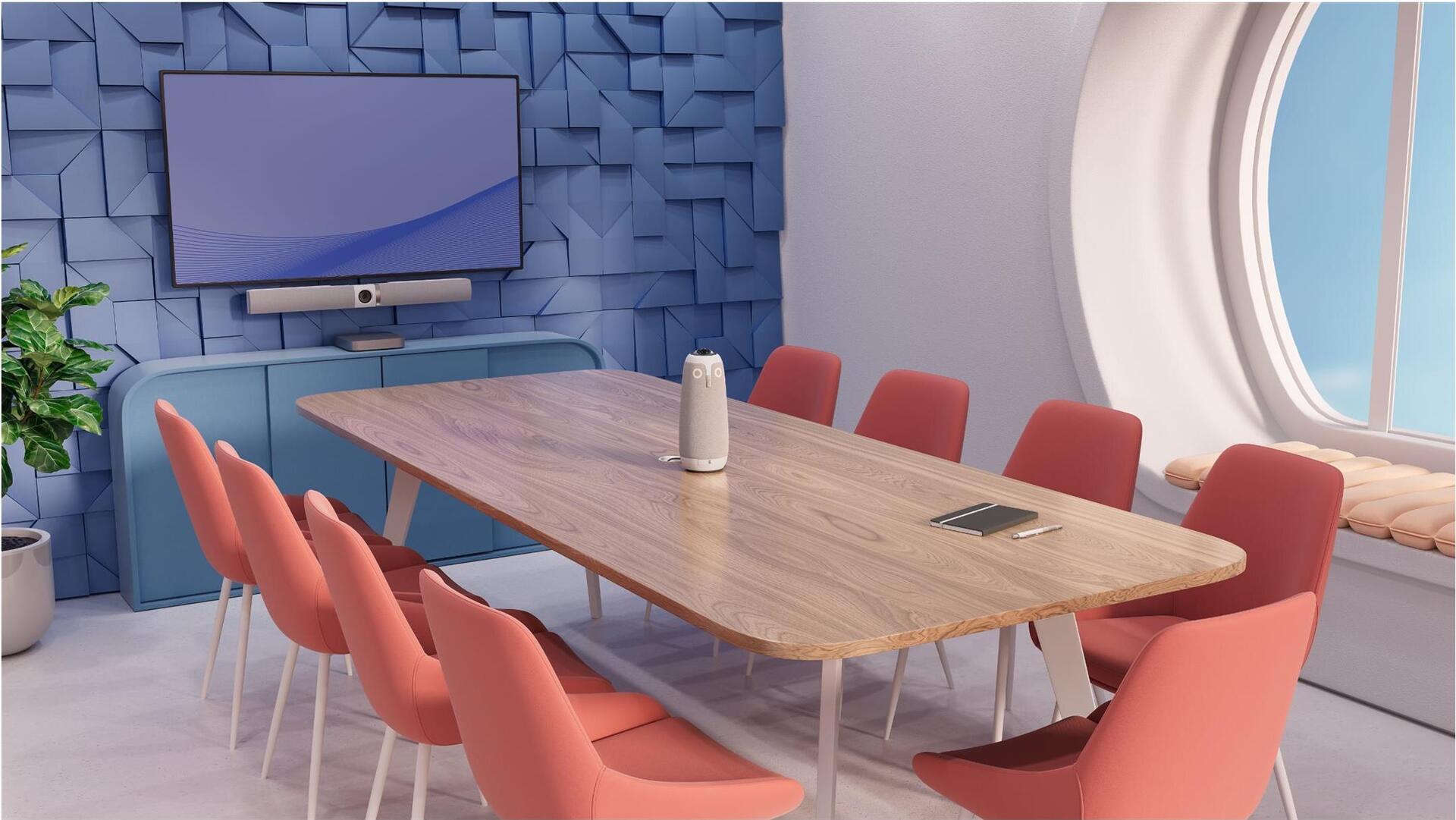Owl Labs Owl Bar 4K Videokonferenzkomponente mit Speaker Focus Grau