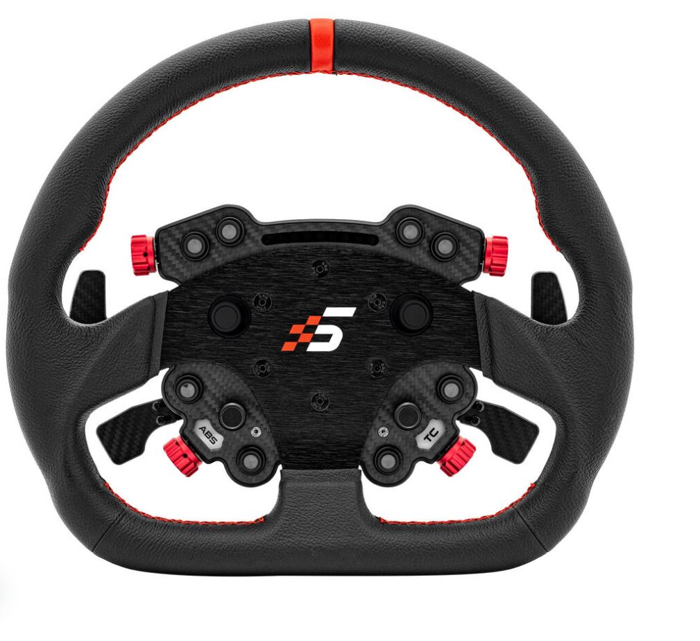 Simagic GT1 D Lenkrad + Pro HUB/Knob - Leder (GTPRO-D(K)(LEATHER))