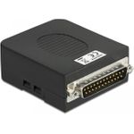 Delock D-Sub25 Stecker zu Terminalblock Adapter mit Gehäuse (66266)