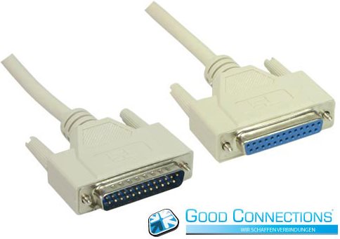 Serielle Verbindung, Modem Belegung, 3m, Good Connections® (4035-3)