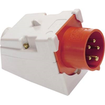 as - Schwabe 60435 60435 CEE Wandstecker 16 A 5polig 400 V (60435)