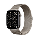 Apple Watch Series 11 GPS + Cellular 46mm Natural Titanium Case with Natural Milanese Loop - S/M (MFCY4ZR/A)
