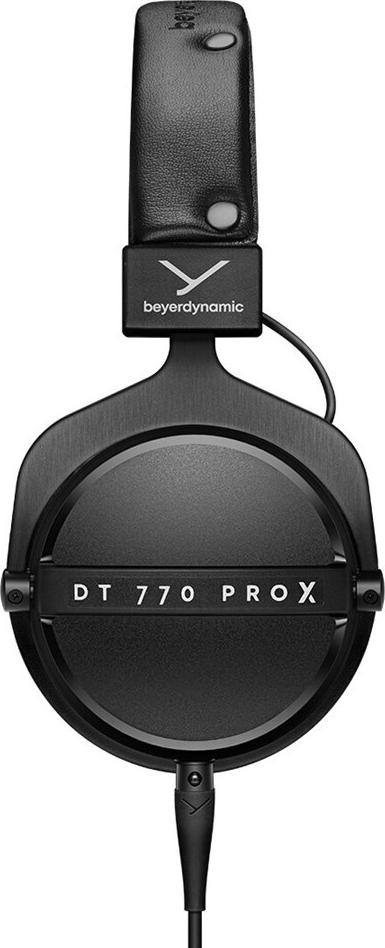 Beyerdynamic DT 770 PRO X – Geschlossener Studio-Kopfhörer (ohrumschließend) – 48 Ohm – 5–40000 Hz – Abnehmbares Kabel – Schwarz