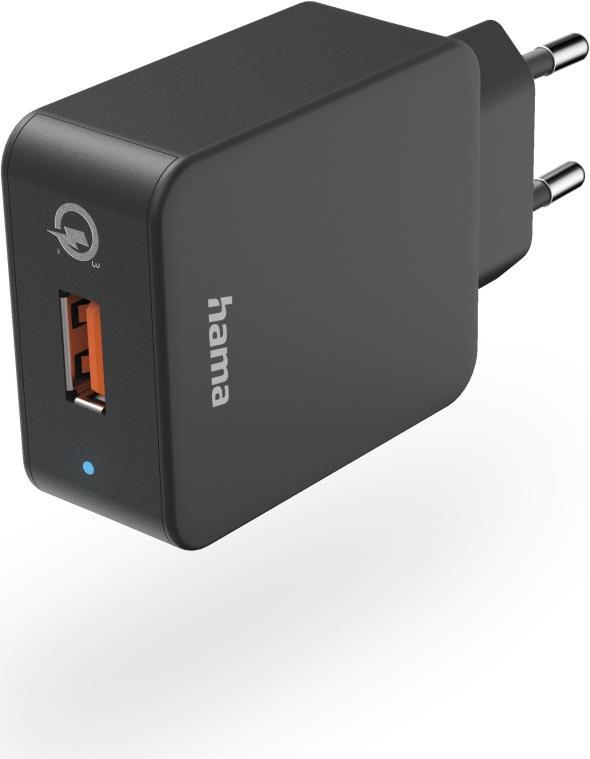 Hama Qualcomm® Quick Charge™ 3.0 Schwarz Indoor (00201641)