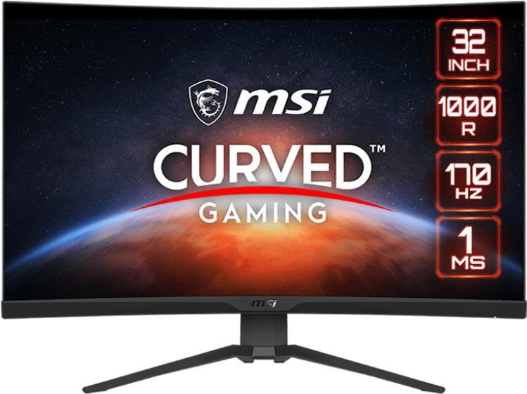 MSI G322CQP Computerbildschirm 80 cm (31.5" ) 2560 x 1440 Pixel Wide Quad HD LCD Schwarz [Energieklasse G] (G322CQP)