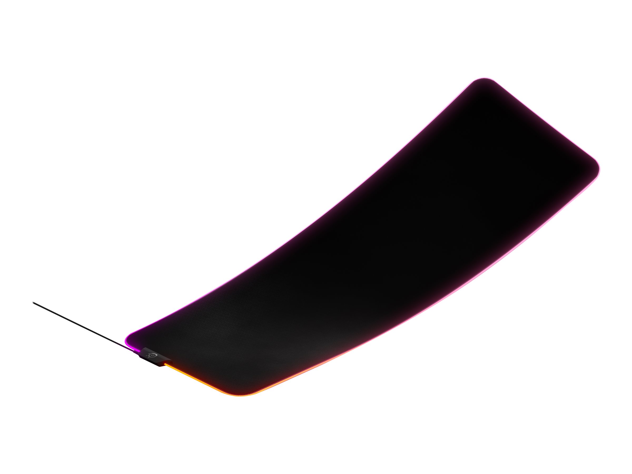 SteelSeries QcK Prism XL Gaming-Mauspad RGB-Beleuchtung 90 × 30 cm Schwarz