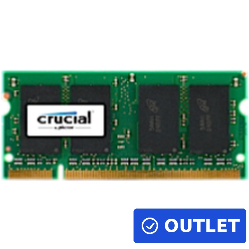 Crucial DDR2 2GB SO DIMM 200-PIN (CT25664AC667)