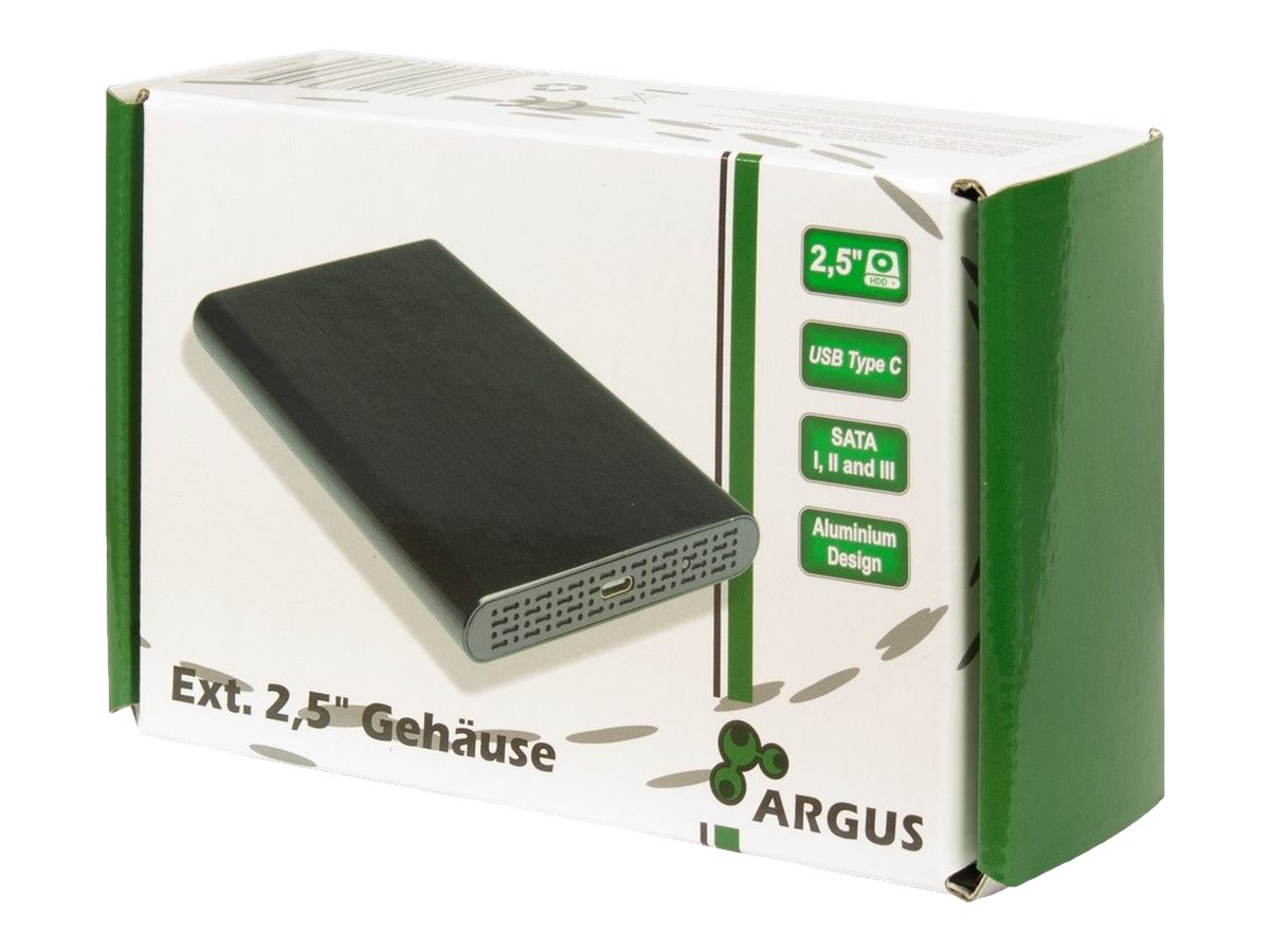 Inter-Tech Argus GD-25010 2.5" USB 3.1 (Gen 2) Schwarz