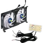 Titan TTC-SC22(C)/V2+ Kühlschrank-Doppellüfter 140x25mm IP55 für Camping (TTC-SC22(C)/V2+)