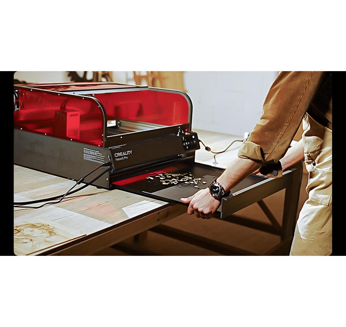 Creality Falcon 2 Pro Lasergravierer 60 W Silber