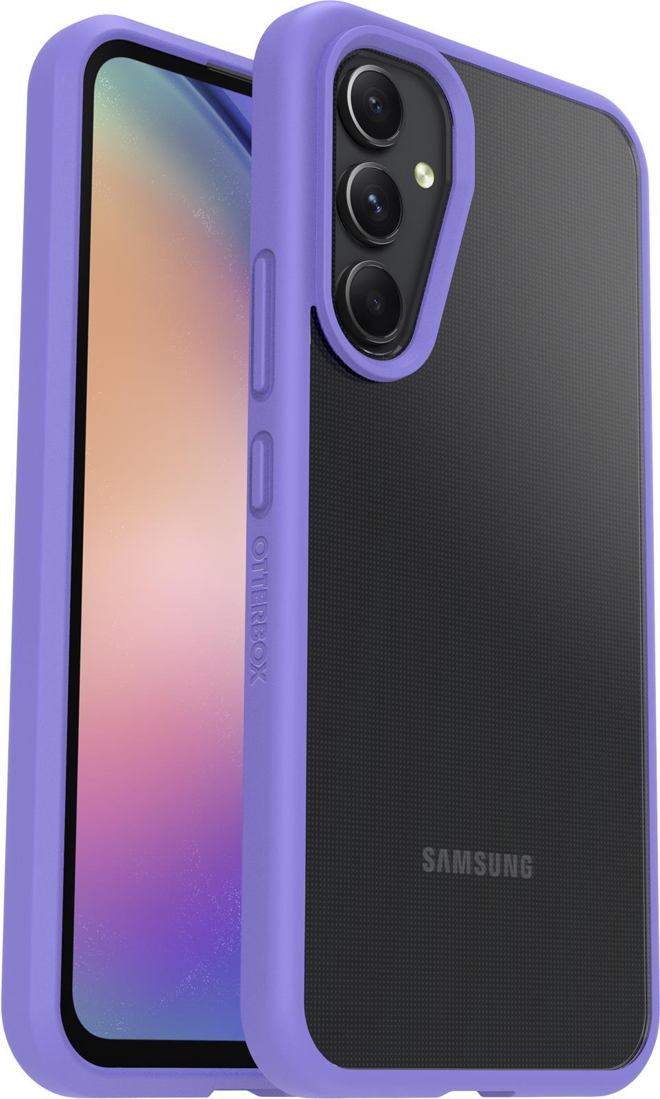OtterBox React Hülle für Samsung Galaxy A54 5G Purplexing transparent/lila (77-91564)