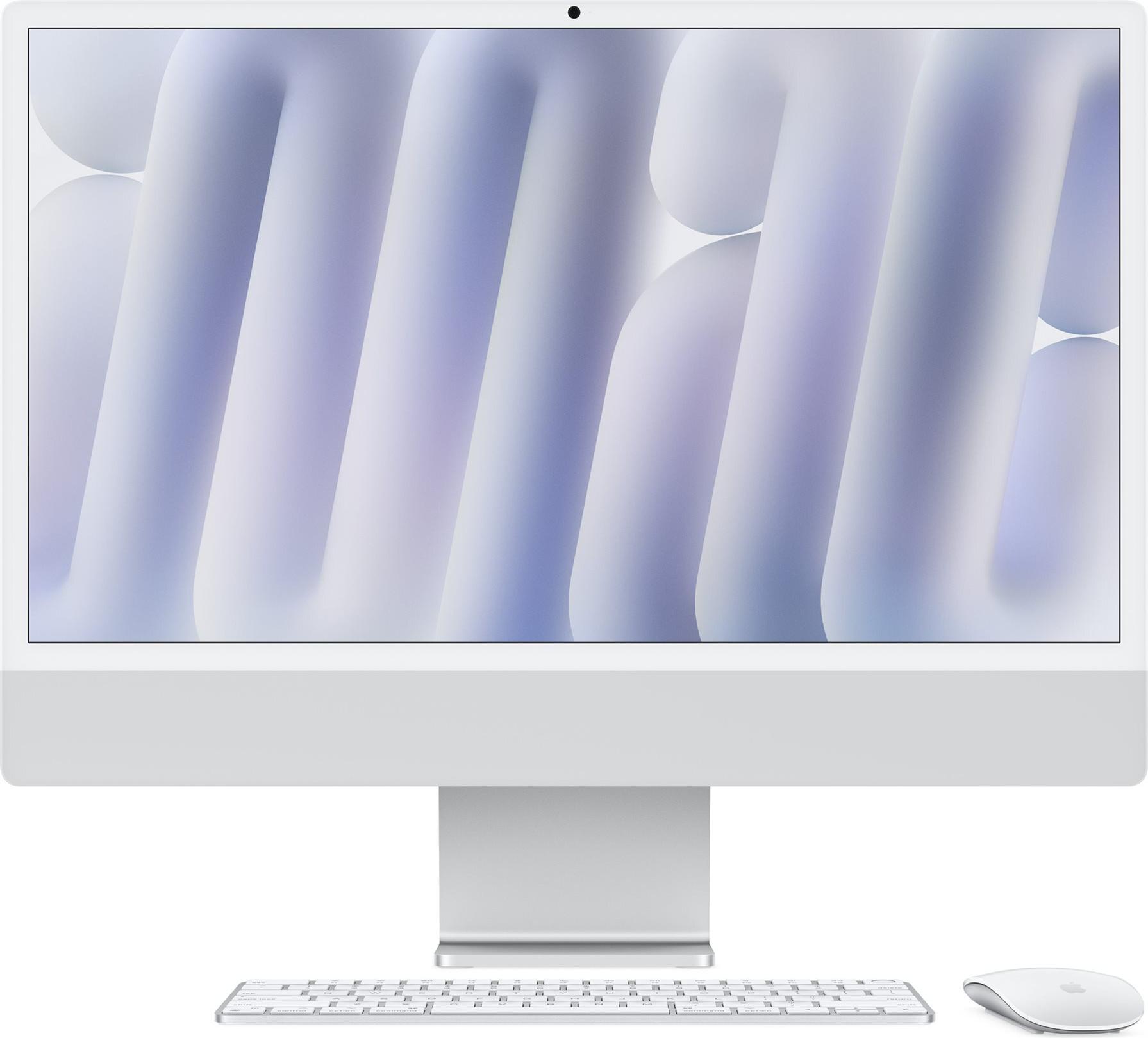 Apple iMac 24‘‘ Silber CTO M4 10-Core CPU (1TB) (Z1EJ-00100000)