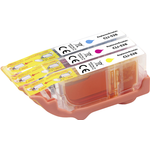 Renkforce Tinte Kombi-Pack ersetzt Canon CLI-526 CMY (4541B009) Kompatibel Cyan, Magenta, Gelb RF-5688328 (RF-5688328)