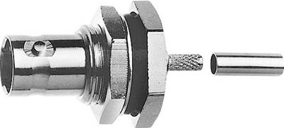 Telegärtner BNC-Kabeleinbaubuchse Crimp G08 50 Ohm, crimp/crimp, A2914, Z04, G08 (RD-316)  - 1 Stück (J01001C0045)