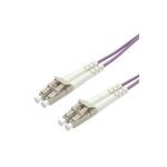 ROLINE LWL-Kabel 50/125µm OM4, LC/LC, violett 20m (21.15.8757)