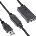 InLine USB 2.0 Aktiv-Verlängerung (34613A)