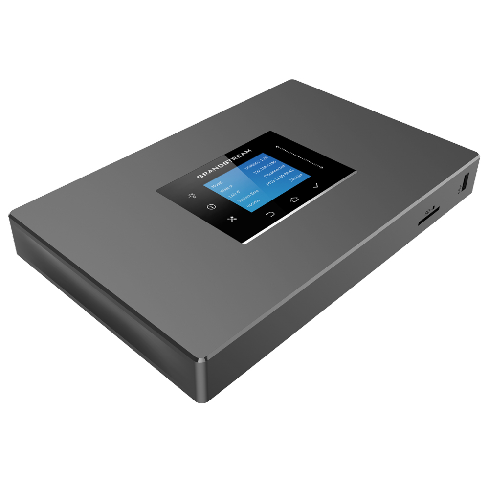 Grandstream UCM6301 IP-PBX System 1 FXO 1 FXS Schwarz