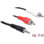 DeLOCK Audiokabel Mini-Phone Stereo 3,5 mm (M) bis RCA x 2 (M) (84942)
