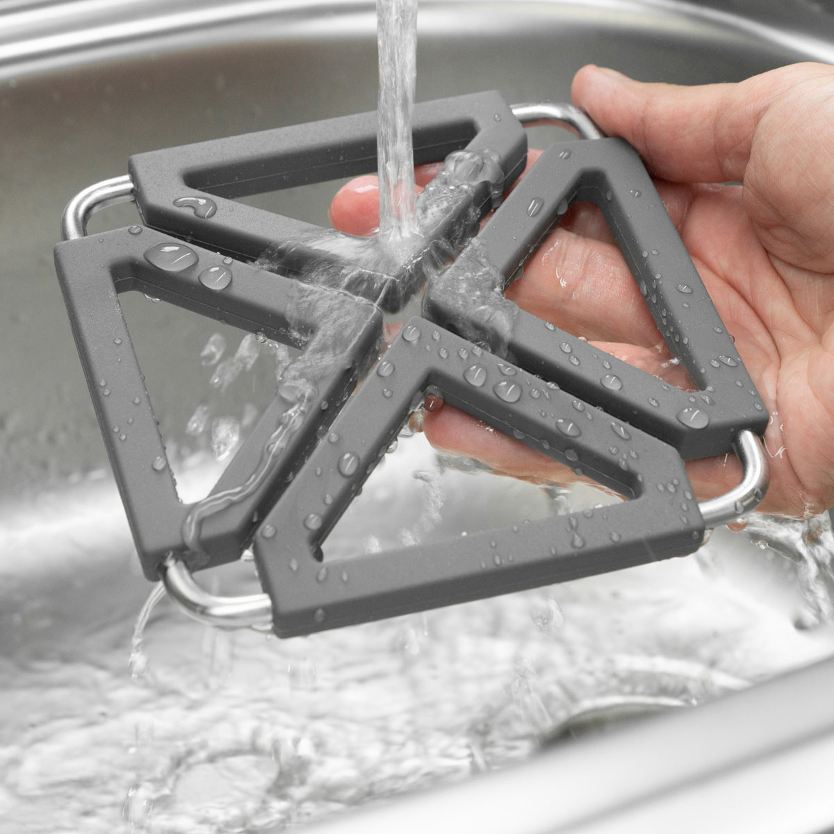 Lurch Topfuntersetzer 12,5 cm Grau