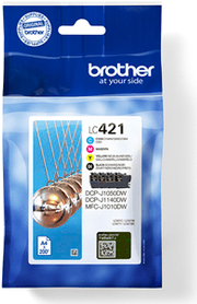 Brother LC421 Value Pack (LC421VALDR)