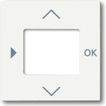 Busch Jaeger 2CKA006430A0388 Wandplatte/Schalterabdeckung Weiß (2CKA006430A0388)