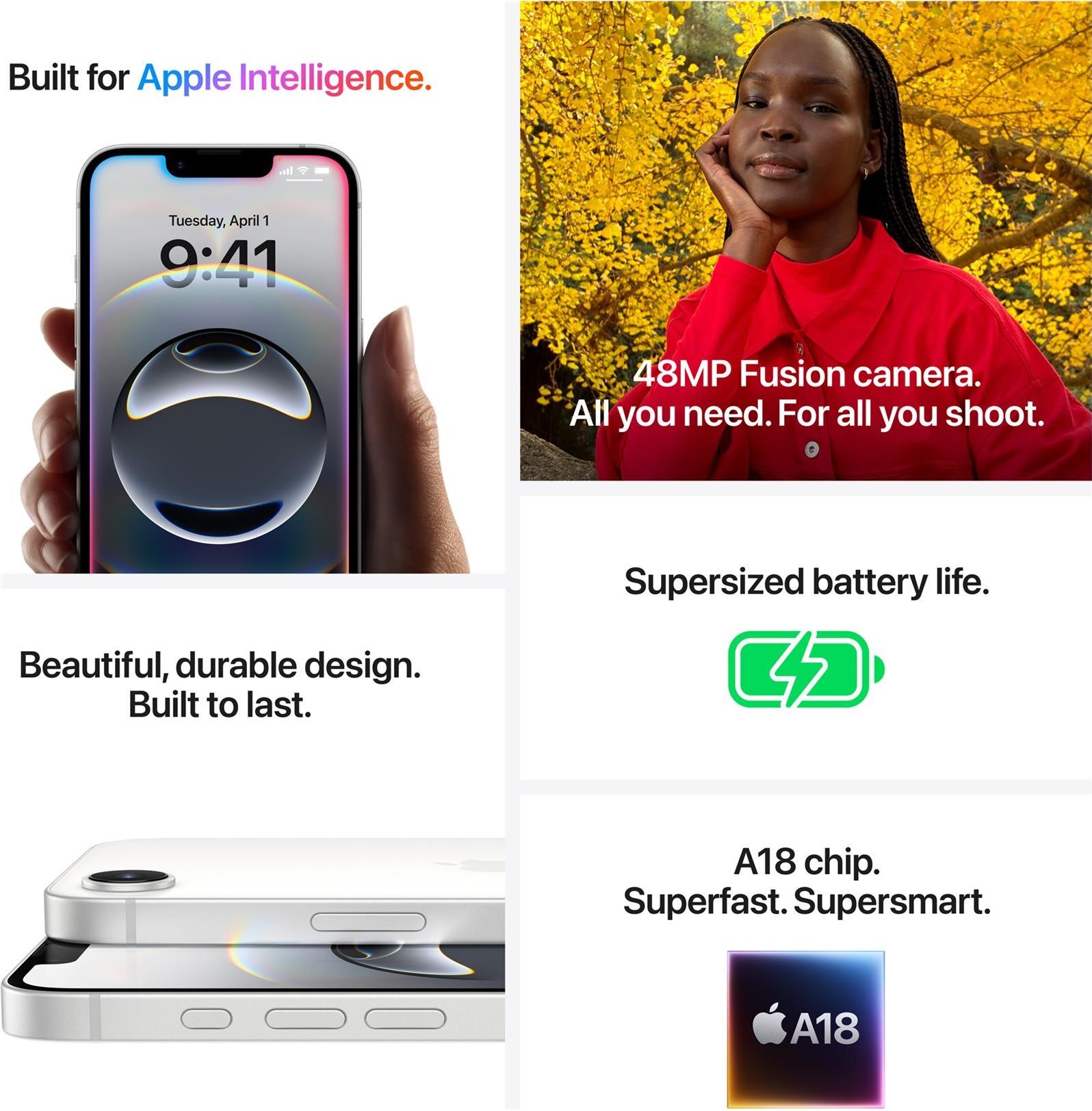 Apple iPhone 16e 6.1" 512 GB Weiß