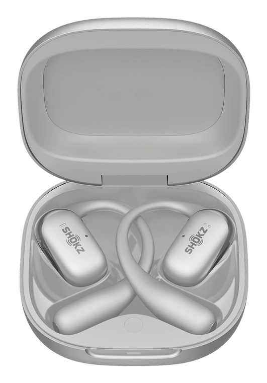 SHOKZ OpenFit 2+ True Wireless Open-Ear Kopfhörer Grau