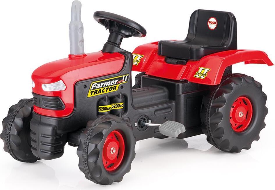 DOLU Kinder Trettraktor 8050 Rot