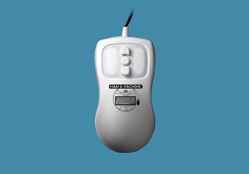Man & Machine Petite Mouse Maus Beidhändig USB Typ-A (PM/W5)