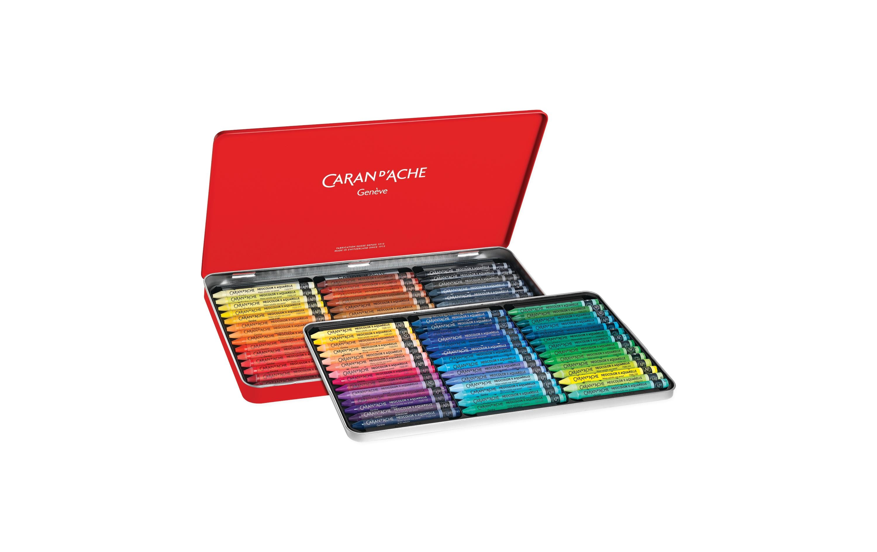 Caran d'Ache NEOCOLOR II 7500.384 Wachspastell 8.65 mm Mehrfarbig