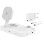4smarts Qi2 Universal Weiß AC Kabelloses Aufladen Schnellladung Drinnen (540998)
