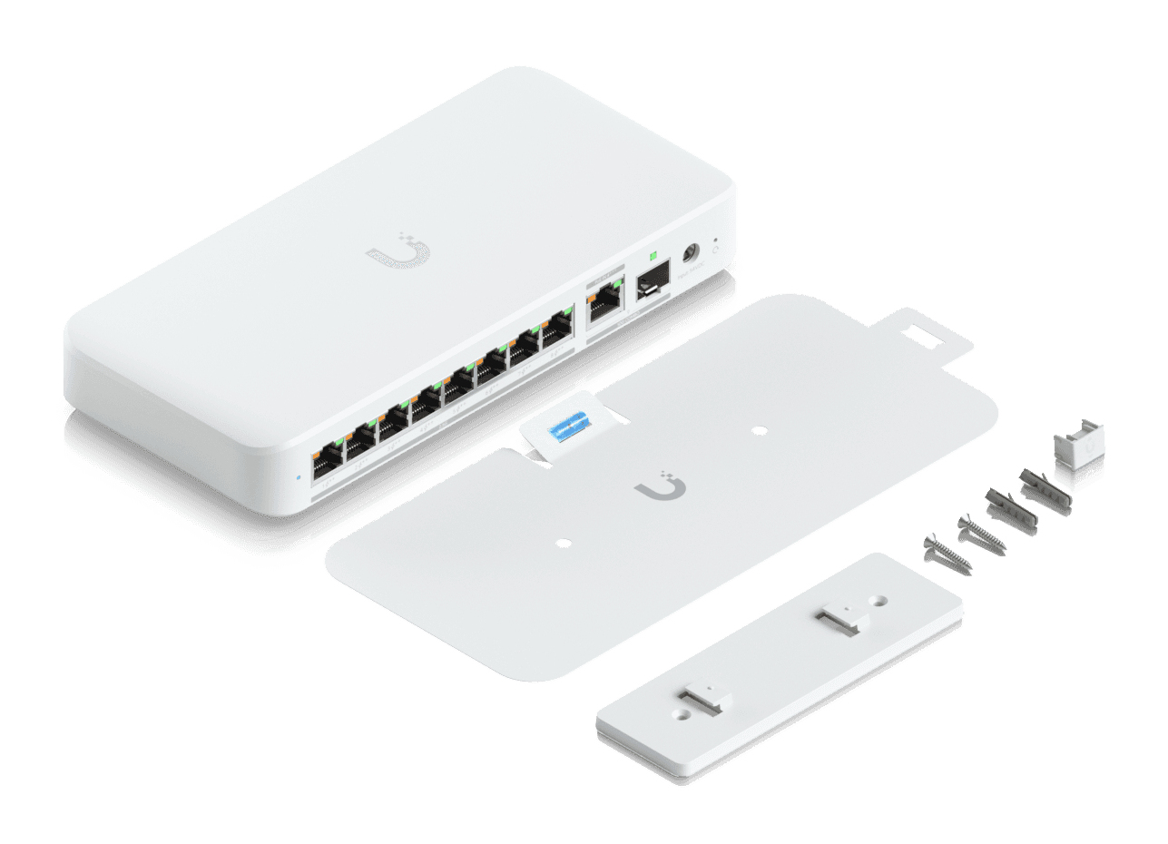 Ubiquiti UniFi Flex 2.5G PoE Managed Switch Weiß