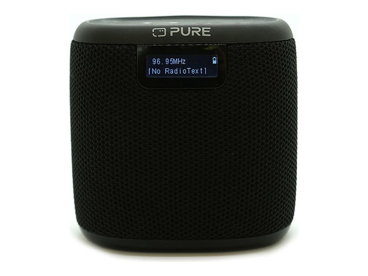 Pure Woodland Mini Tragbarer Lautsprecher Kabellos Bluetooth 5 Watt IP67 Schwarz