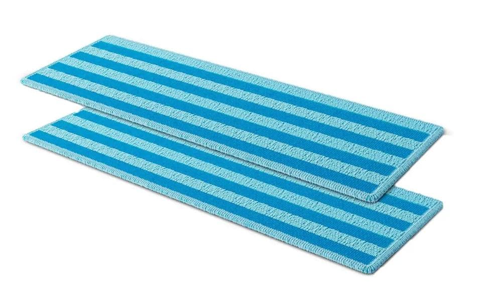 Philips 3000 Series XV1630/01 Wischbezug-Set 2 Mikrofaserpads Stabstaubsauger Blau
