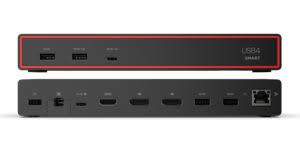 Lenovo ThinkPad USB4 Smart Dock 5500 mit 135W Slim-Tip Adapter