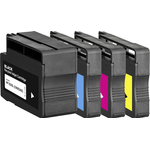 Basetech Tintenpatrone ersetzt HP 932, 932XL, 933XL Kompatibel Kombi-Pack Schwarz, Cyan, Magenta, Gelb BTH174 1725,4005-126