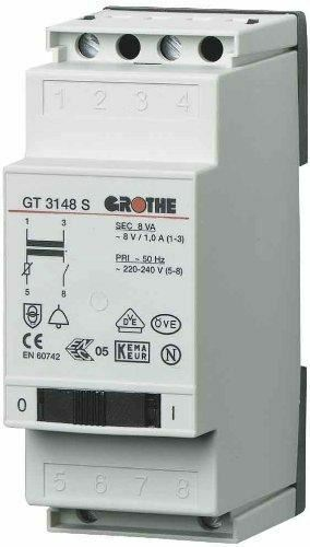 Grothe GT 3148 S Stromtransformator 1 A Weiß (14211)