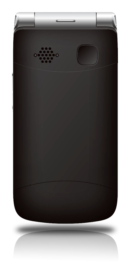 Bea-fon SL645plus Klapphandy 2,8" Schwarz, Silber