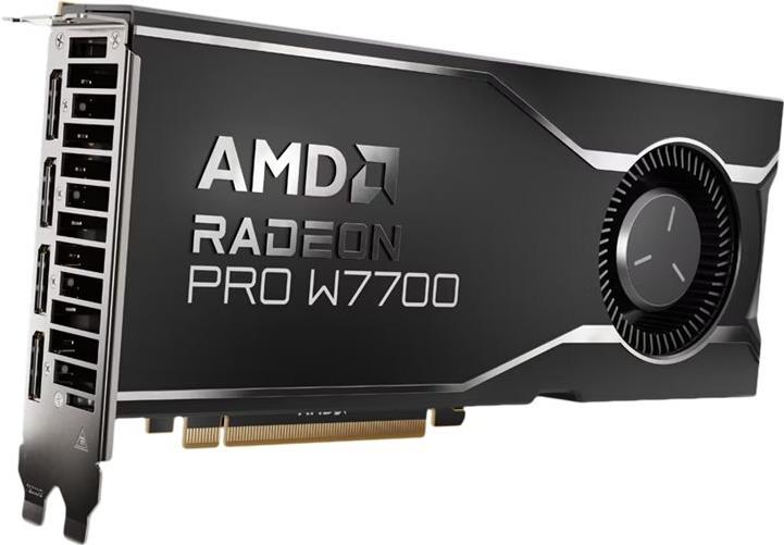 AMD RADEON PRO W7700 16GB RETAIL PCIE 4.0 4xDP2.1 16GB GDDR6 (100-300000006)