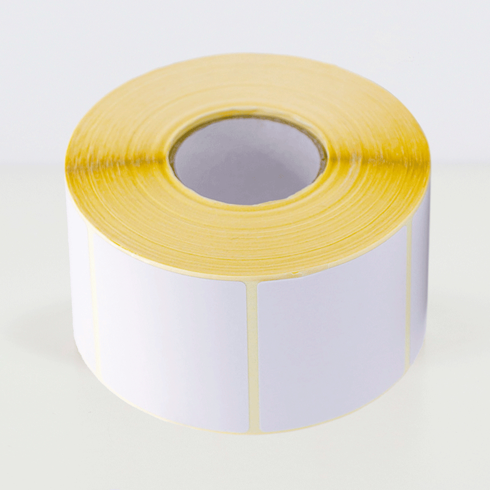 Brother BDH-1J050055-127 Thermodirekt-Etiketten 55 x 50 mm 8000 Stück Weiß