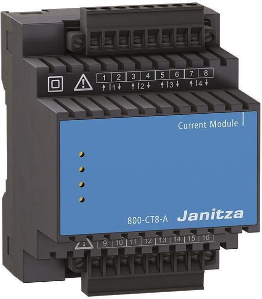 Janitza Modul 800-CT8-A Mehrkanaliges Strommessmodul für Betriebsstromstrom (5231230)