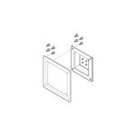 Neomounts VESA-Adapter Passend für Serie (Halter): Universal Schwarz (FPMA-VESA100)