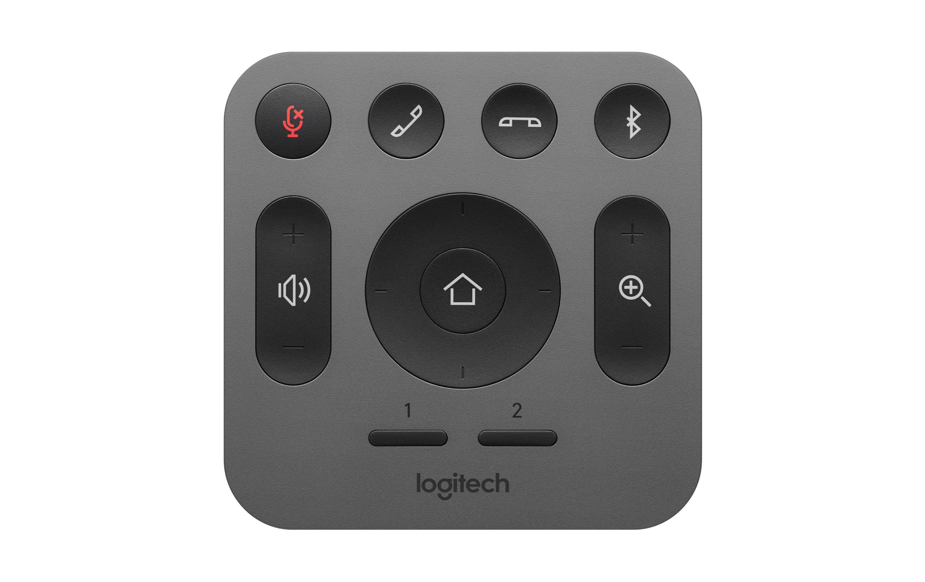 Logitech MeetUp Fernbedienung RF Wireless Grau