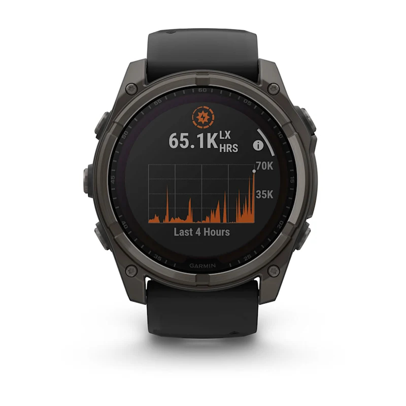 Garmin fenix 8 1,4" Smartwatch Titan 32 GB WLAN GPS Schwarz