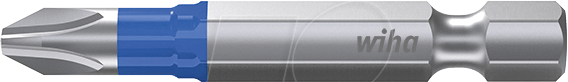 WIHA 41638 - Bit-Satz, 5-teilig, T-Bit, 50 mm, PH2 (41638)