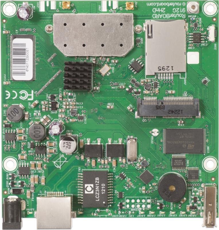 MikroTik RouterBOARD 912UAG with 600Mhz Atheros CP (RB912UAG-2HPND)