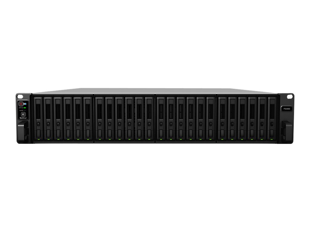 Synology FlashStation FS3600 NAS-Server 24 Bay Schwarz