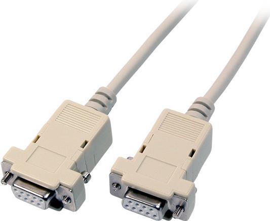 EFB-Elektronik Serielles Laplink Kabel , 2x DSub 9, Bu.-Bu., 3,0m, beige Hersteller: EFB Elektronik (EK143.3)