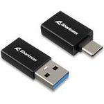Sharkoon OfficePal USB-C Adapter Schnittstellenkarte/Adapter USB 3.2 Gen 1 (3.1 Gen 1) - USB Typ-C (4044951038473)